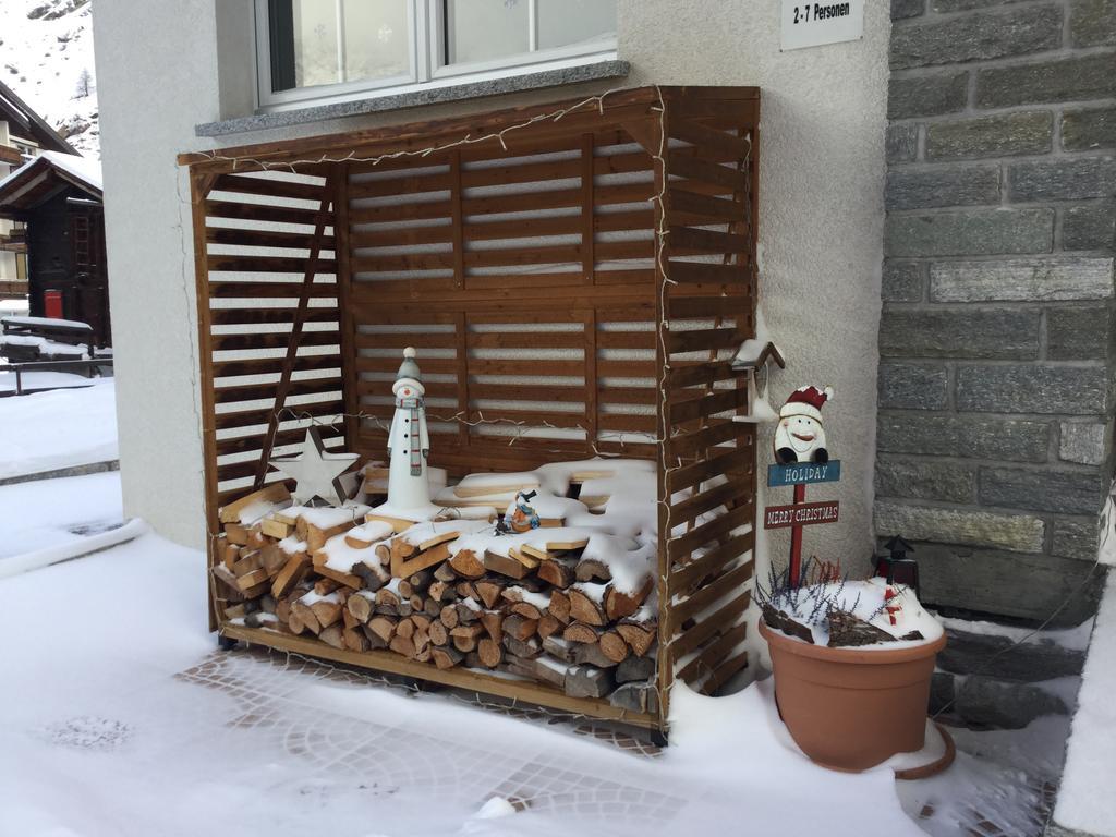 Haus Mondelli Daire Saas-Almagell Dış mekan fotoğraf